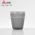 ATO Water Juice Stemless Glass Grey Tumbler cup